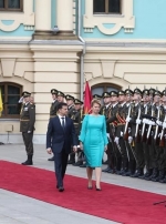 Zelensky meets with Slovak president