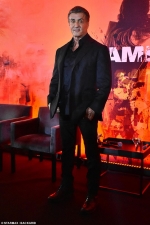 Last Blood at press conference for the action movie in Mexico