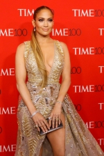 Jennifer Lopez is jaw-dropping in plunging champagne gown