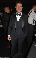 British Fashion Awards 2019: Tom Cruise looks typically dapper in a black tuxedo