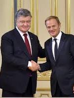 Poroshenko, Tusk discuss peacekeepers in Donbas
