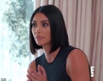 Kim Kardashian tends to bloody scratches after hysterical sister Kourtney calls