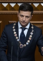 Zelensky signs his first decree