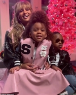 Ciara belts out Christmas classic with help of her son Future and daughter Sienna during