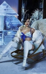 Rihanna flashes underboob in Savage X Fenty's 'Icy' campaign...