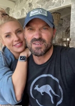 Brian Austin Green and Sharna Burgess look blissfully happy together in Instagram selfie