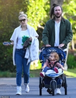 Kate Hudson enjoys stroll in sunny Santa Monica with partner Danny Fujikawa