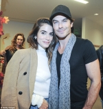 Ian Somerhalder and Nikki Reed cuddle up at Kiss The Ground book