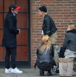 Kristen Stewart and girlfriend Stella Maxwell hang out with Josh Hutcherson