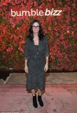 Courteney Cox, 53, looks like a sexy librarian as she models prescription