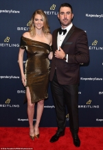 Kate Upton stuns in off-the-shoulder gown at Breitling Global Roadshow event in NYC