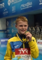 13-year-old Ukrainian wins gold at European Diving Championships