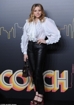 Chloe Moretz stuns at Coach event in Shanghai as she makes first public appearance since sharing a kiss
