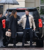 Priyanka Chopra, 36, and husband Nick Jonas, 26, arrive at their hotel