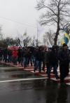 Farmers across Ukraine protesting against introduction of land reform