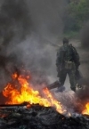 Invaders fire grenade launcher near Starohnativka