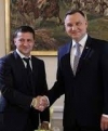 Zelensky, Duda make press statements