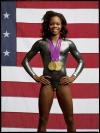 Gabby Douglas talks about being first-ever winner of The Masked Dancer and details her frightening 10-foot