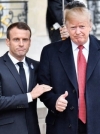 Trump and Macron discuss Ukraine during meeting in Normandy