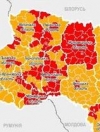 Another region moves from "orange" to "yellow" quarantine zone