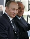 Silvio Berlusconi arrives to Putin in annexed Crimea
